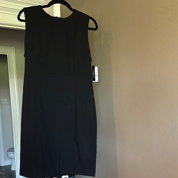 Liverpool Black Sleeveless Sheath Dress NWT size 6/28 - Picture 3 of 7